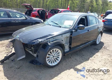 2011 BMW 335D из США, поврежденный, VIN WBAPN7C51BA780357